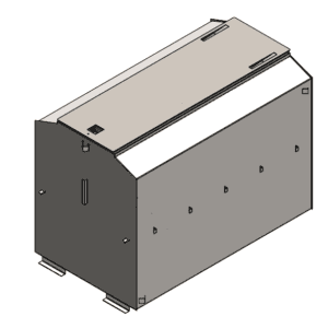 Medium Garage Storm Shelter (8-10 People)